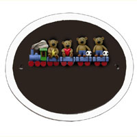 Familien-Türschild 736-5101-5102-5103-5104-5104