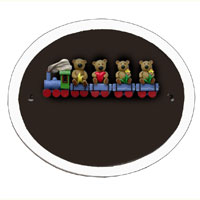 Familien-Türschild 736-5101-5102-5103-5105-5105