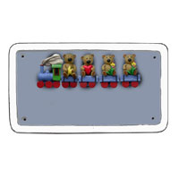 Familien-Türschild 899-5101-5102-5103-5105-5105