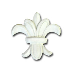 Fleur de lys weiß