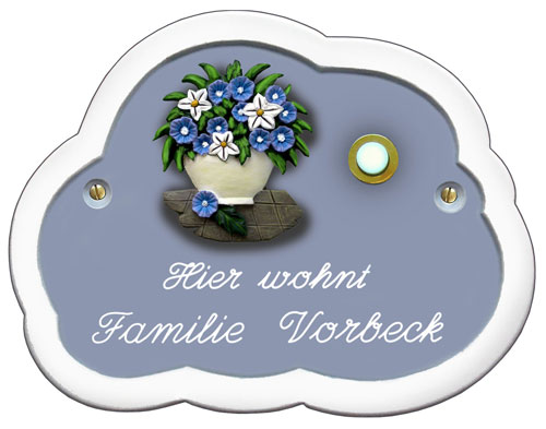 Blumen-G&auml;rtner-Garten-Natur-Klingel-Haust&uuml;r