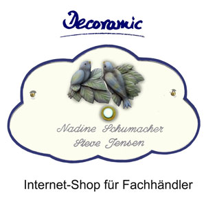 Decoramic-Namensschilder-Türschilder-Künstler-Schilder-